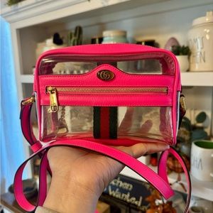 🌸SOLD🌸Gucci Mini Ophidia Clear Crossbody Bag